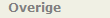 Overige